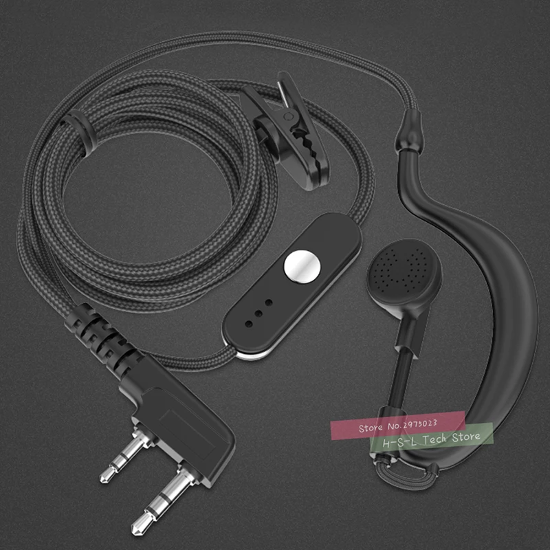 Высококачественные наушники для раций Baofeng BF 888S A B C D E Kenwood Retevis TYT HYT Beifeng