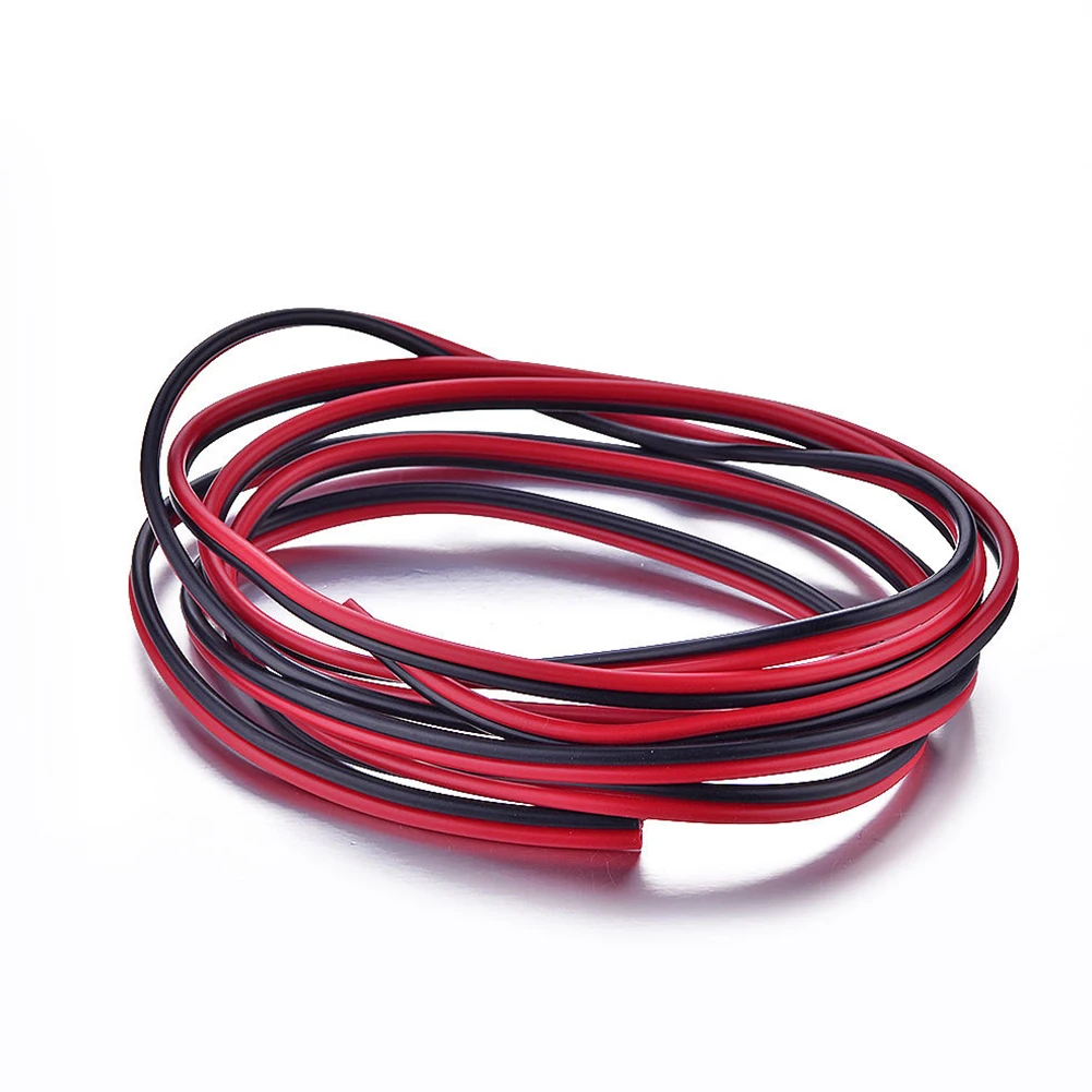 Новый двойной крюк вверх красный/черный 12 В DC AWG Автомобильная домашняя