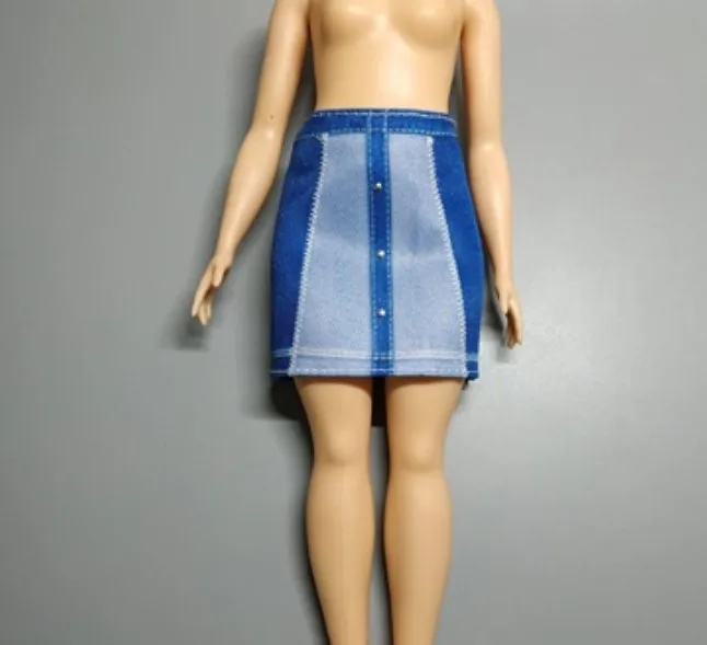 a skirt only Новые стильные игрушечные туфли на высоком каблуке туфли на плоской подошве черные туфли коричневые туфли для высоких и полных куклы BB BBIA89 - Цвет: a skirt only