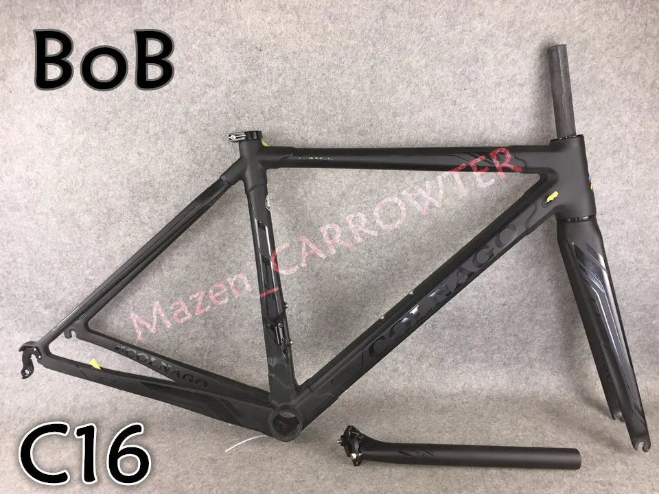 T1000 UD матовый черный на черном Бобе Colnago C60 карбоновая рама для дорожного велосипеда C60 с XS/S/M/L/XL на ваш выбор