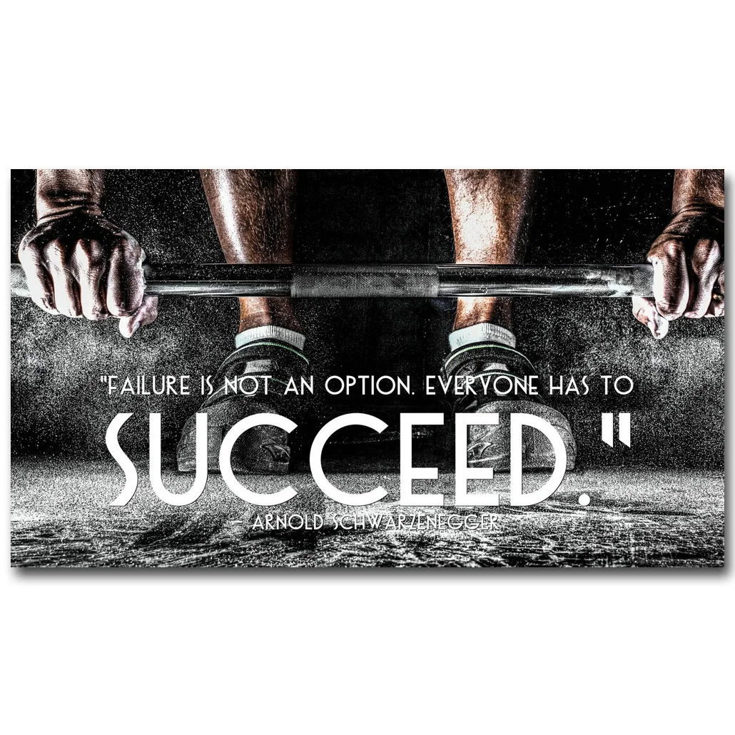 Преуспевающий Арнольд Шварценеггер бодибилдинг Мотивационная Цитата