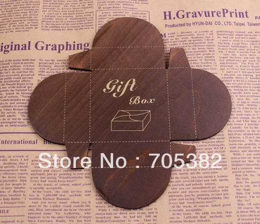 1 шт./лот Квадратный шаблон коробки изготовитель подарочной (искусственная