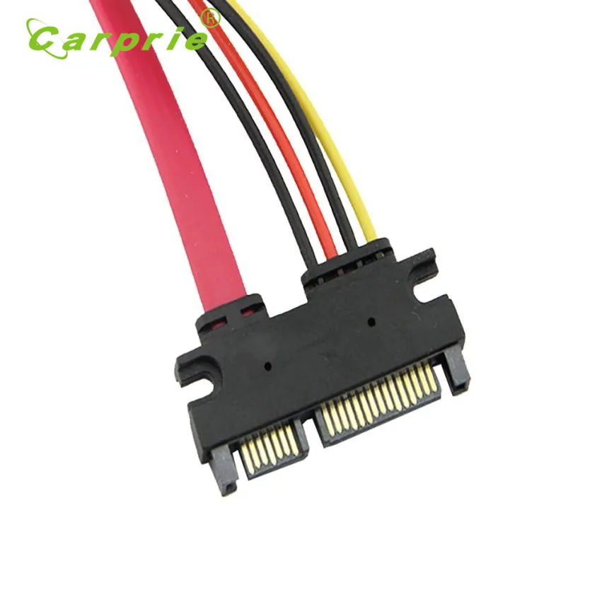 Omeshin Новый 50 см 22P 7 + 15 pin M/F Serial ATA SATA Data Power Combo удлинитель 17Jul07 Прямая поставка|ata