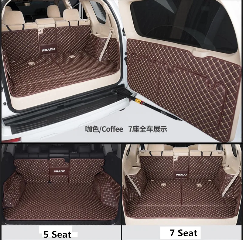 Коврики для багажника TOYOTA LAND CRUISER PRADO 150 2010 2019 коврики груза покрытые всеми