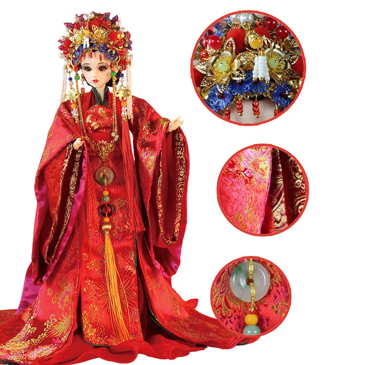 Серия ICY DBS BJD East Charm китайская невеста включая одежду Оригинальная кукла