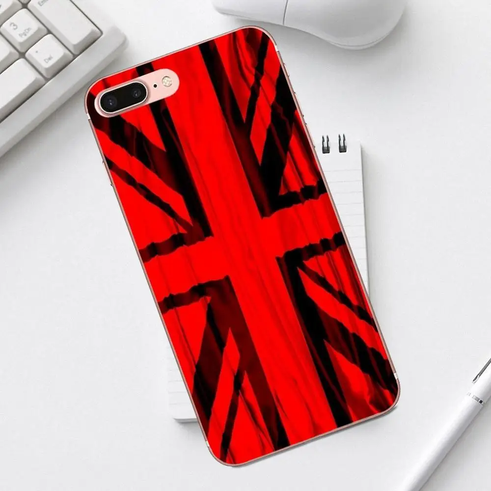 Qdowpz для iPhone X XS Max XR 4 4S 5 5C SE 6 6S 7 8 Plus Galaxy A3 A5 J1 J3 J5 J7 2017 мягкий хит продаж британский