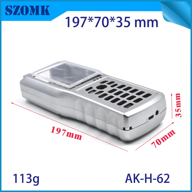 4 pcs 197*70*35mm electronics scanner plastic handheld enclosure abs box for device instrument case | Обустройство дома