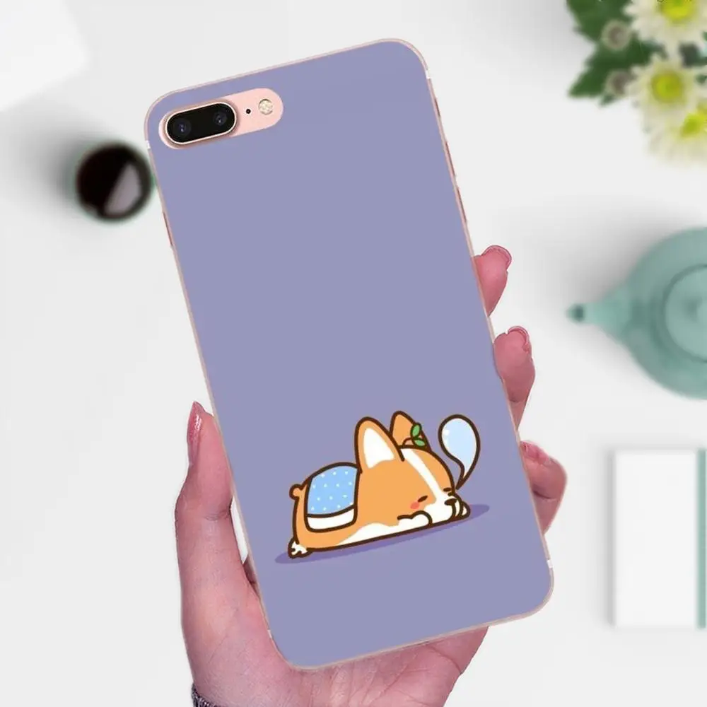 Милые милые собаки корги для Xiaomi Redmi Note 2 3 3S 4 4A 4X 5 5A 6 6A Pro Plus прекрасный пластик |