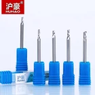 Фреза спиральная HUHAO, 3,175 мм, 4 мм, 6 мм, 1 шт.