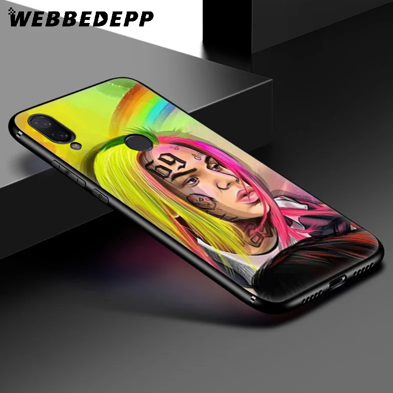 Мягкий чехол WEBBEDEPP 6ix9ine Tekashi для Xiaomi Redmi K20 7A 4A 4X5 5A 6 6A S2 Note 8 7 Pro Plus Prime |