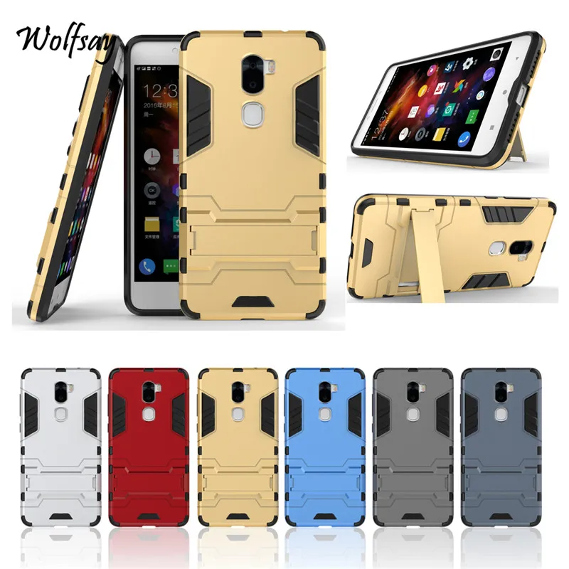 Wolfsay For Letv LeEco Cool 1 Case Cover Le Slim Robot Armor Stand Shockproof Rubber for Phone | Мобильные телефоны и