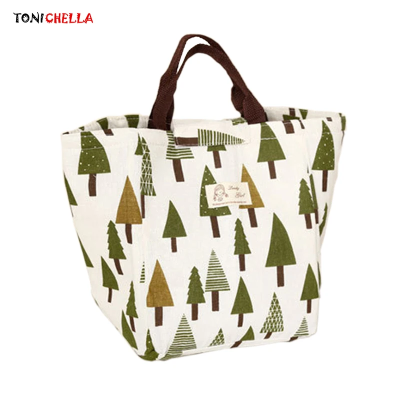 Mummy Bags Pattern Printed Insulation Bag Portable Thermal F