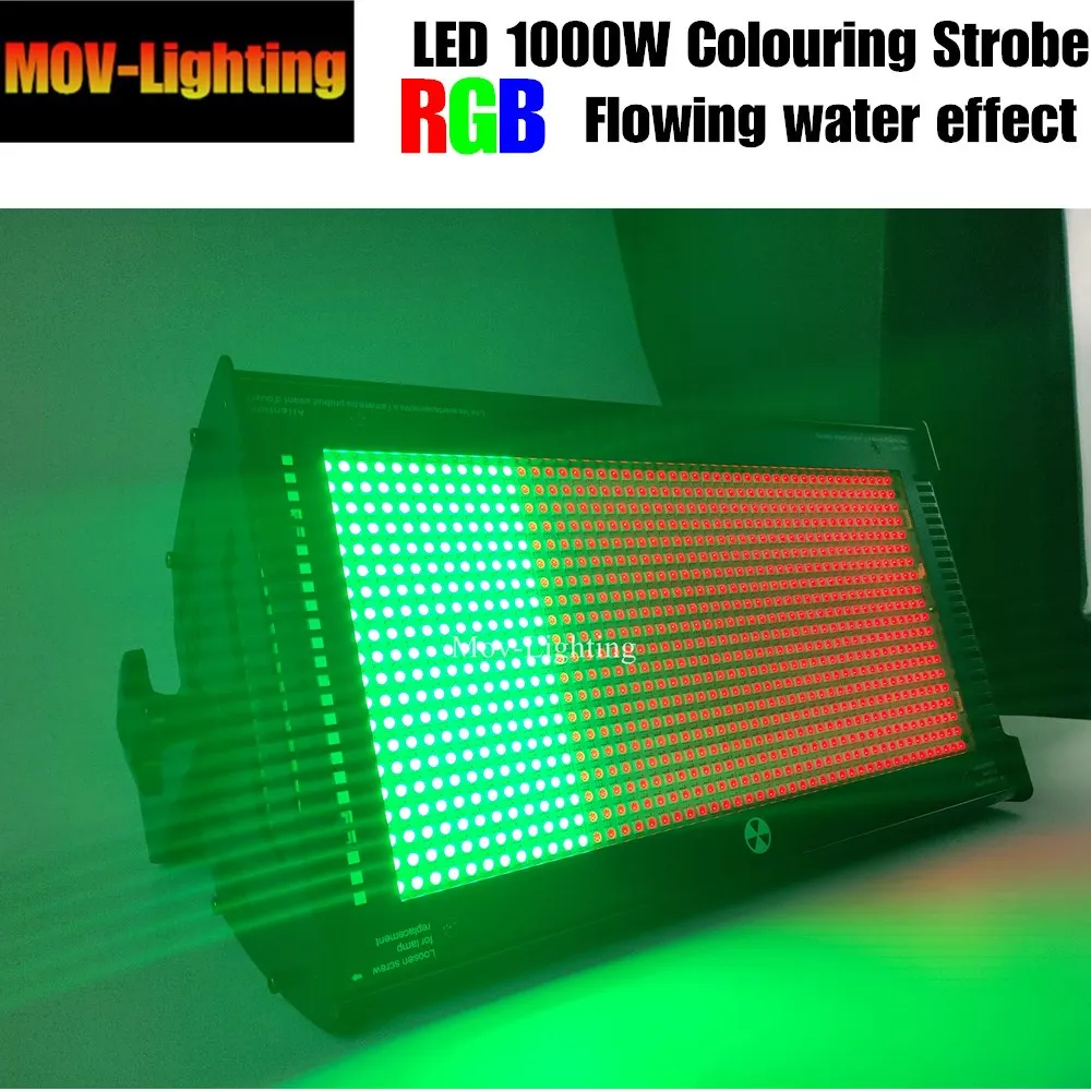 Стробоскоп светодиодный RGB/белый 2 шт./Лот 1000 светодиодов для диджея клуба