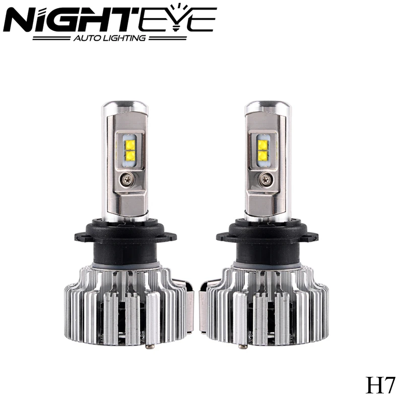 Nighteye H7 70 Вт 9000LM H4 HB2 9003 H1 с Cree светодиодный фар комплект Противотуманные огни