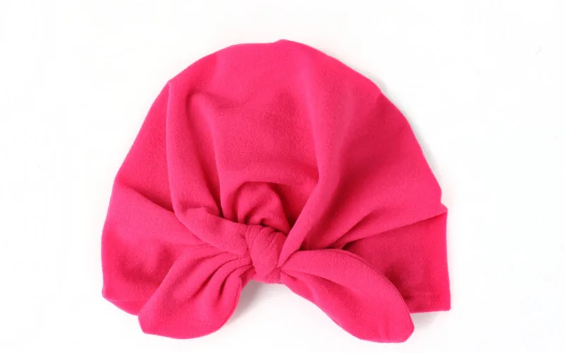 Детская шапка с заячьими ушками и бантиком для маленьких девочек детские повязки