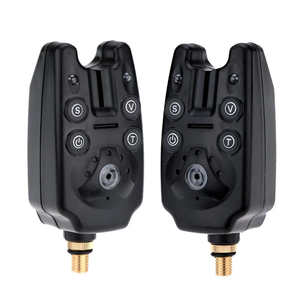 3 шт. синий светодиодный беспроводной сигнализатор для ловли рыбы удочки