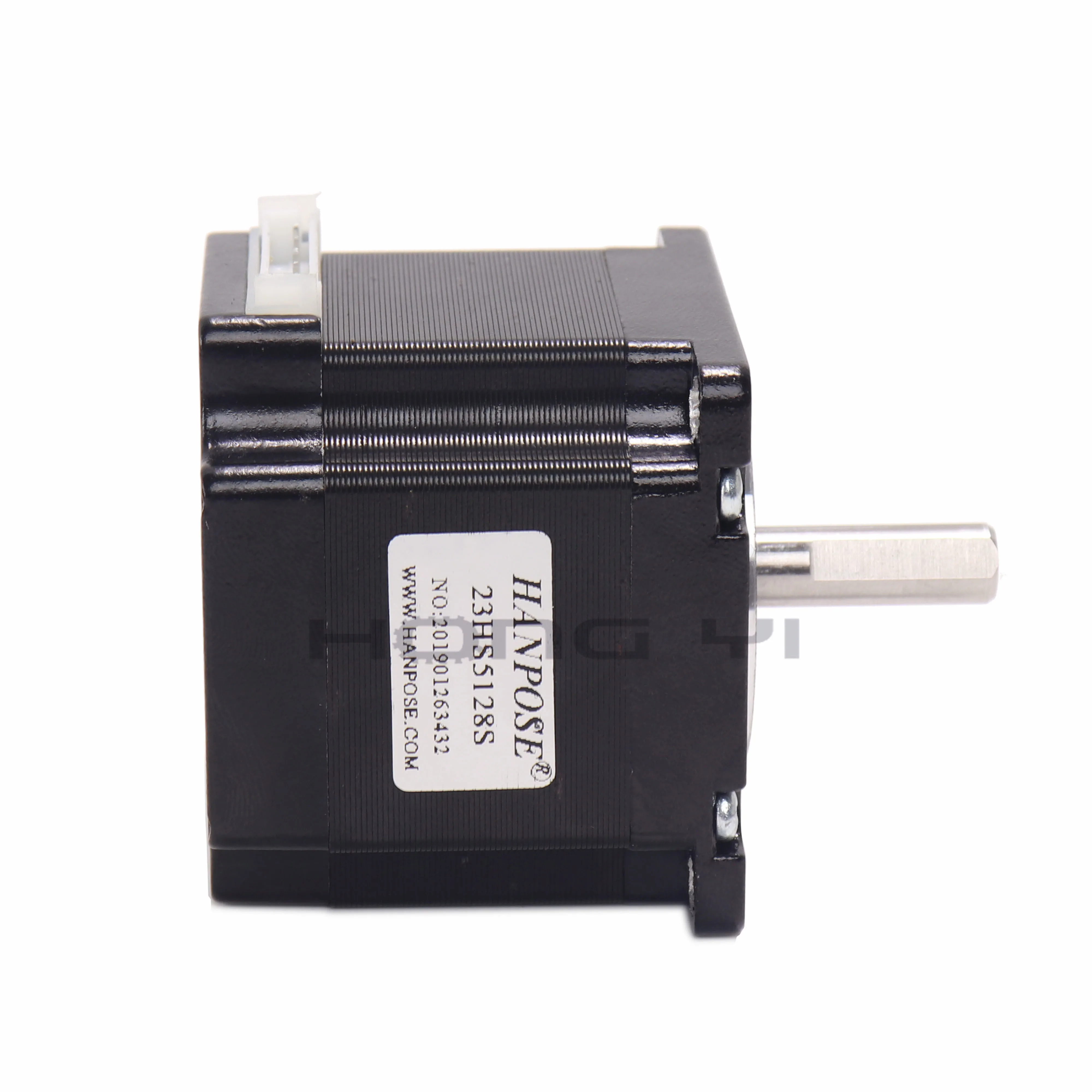 Шаговый двигатель NEMA 23 51 мм(2.8A, 4-проводной 101N. См) 23HS5128 NEMA23 черный мотор для робота и лазера CNC Измельчить Пена плазменной резки