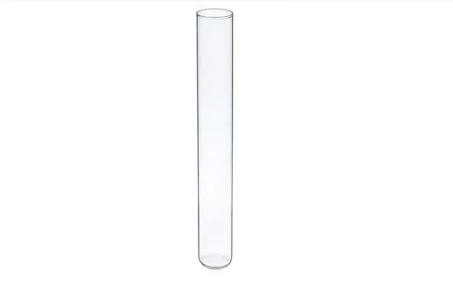 Прозрачная стеклянная пробирка 10*75 мм с круглым дном все размеры в наличии 500
