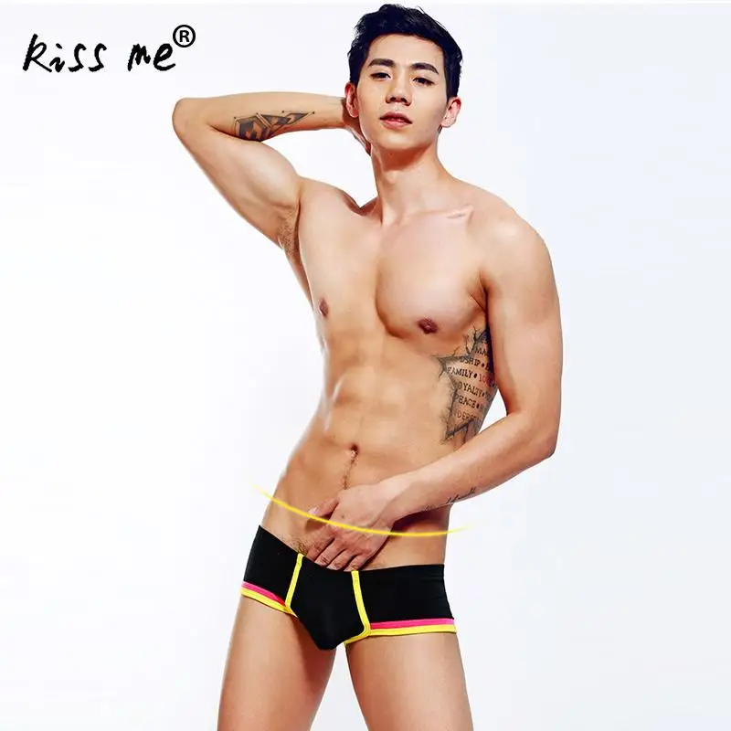 Поцелуй меня Марка Для мужчин Нижнее Бельё для девочек шелка гладкой дышащей