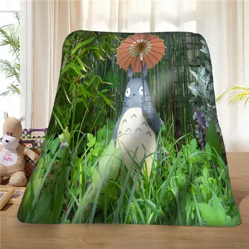 На заказ totoro_and_jiji__ b(1) одеяло мягкий флис DIY ваша фотография украшение спальня диван мульти размер#929-02-001-47