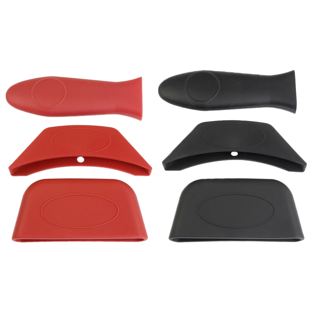 3 шт. кухонные термостойкие силиконовые наборы держателей с горячей ручкой