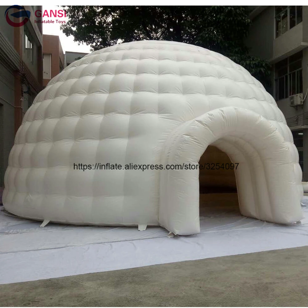 Надувная барная палатка гигантская купольная igloo для мероприятий надувная