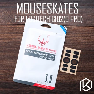 Коньки для мыши Hotline games 2 компл.упак., коньки для logitech g102 g pro, толщина 0,6 мм