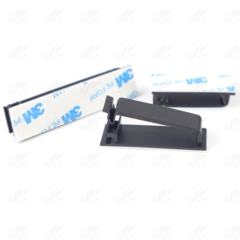 20 шт. / лот FC-30 3М Самоклеящийся нейлоновый крепеж для плоских стержней Проводной зажим для кабеля для крепления автомобильного зарядного устройства.