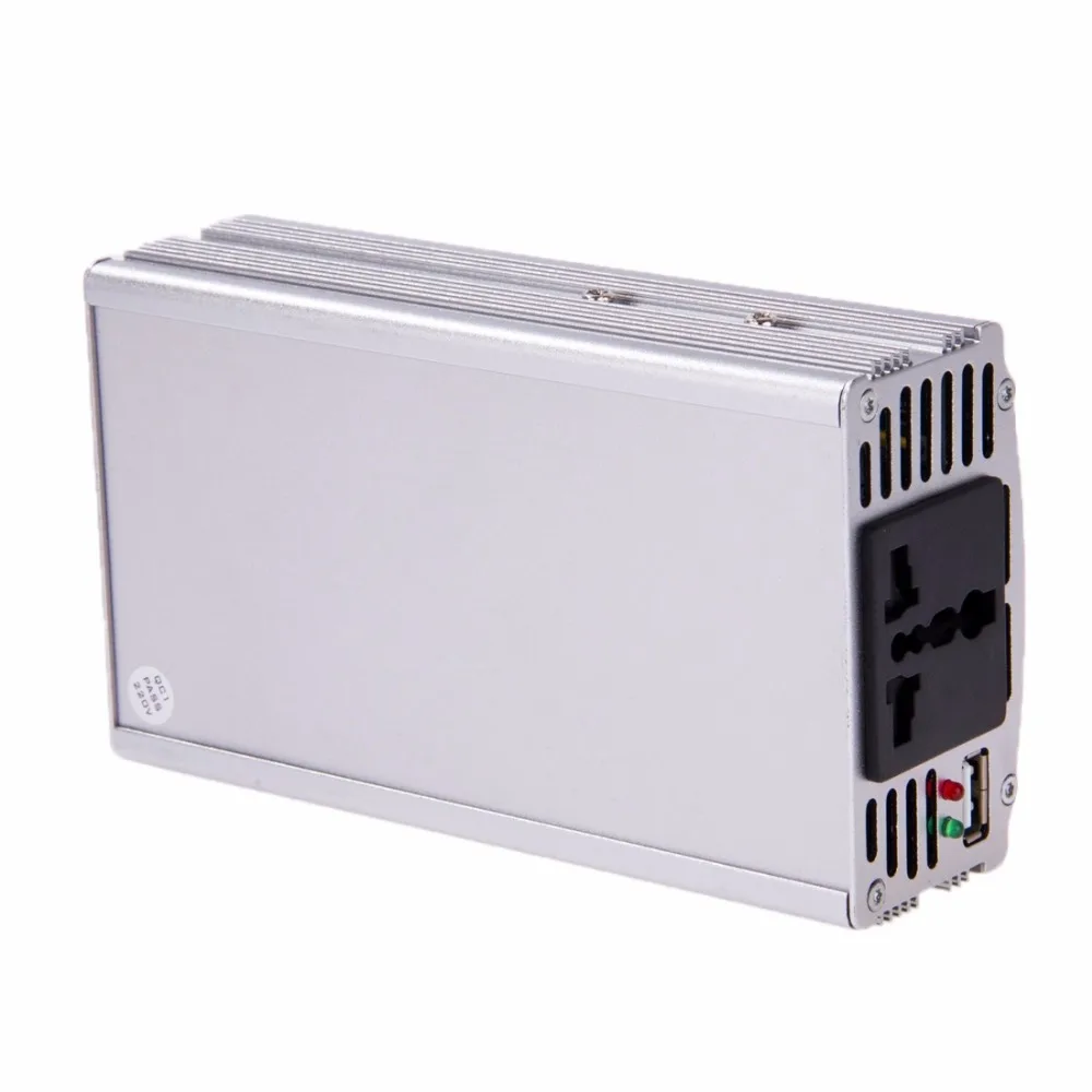 SUVPR DY 8109 500 Вт DC 12 В к AC 220 автомобиля Мощность инвертор с 500mA USB Порты и разъёмы