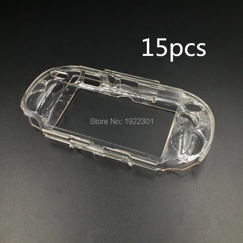 15 шт прозрачный жесткий чехол защитный для Sony psv1000 Psvita PS Vita PSV 1000 кристальная
