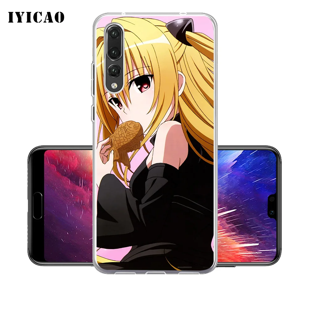 IYICAO To Love Ru Мягкий силиконовый чехол для телефона Huawei P30 P20 Pro P10 P9 P8 Lite P Smart из ТПУ |