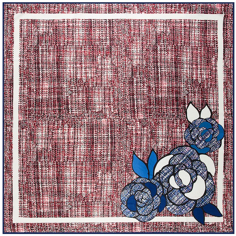 Женский квадратный шарф из натурального шелка 130 см х см|silk square scarf|square scarfshawl scarf |