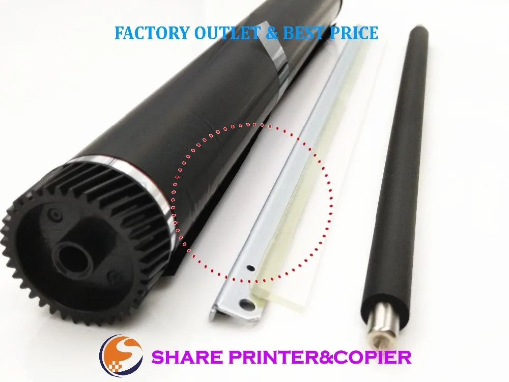 SHARE 1 Экономический набор OPC барабан + лезвие Pcr ролик DK110 dk 130 170 150 для kyocera Fs1028 Fs1128 1130