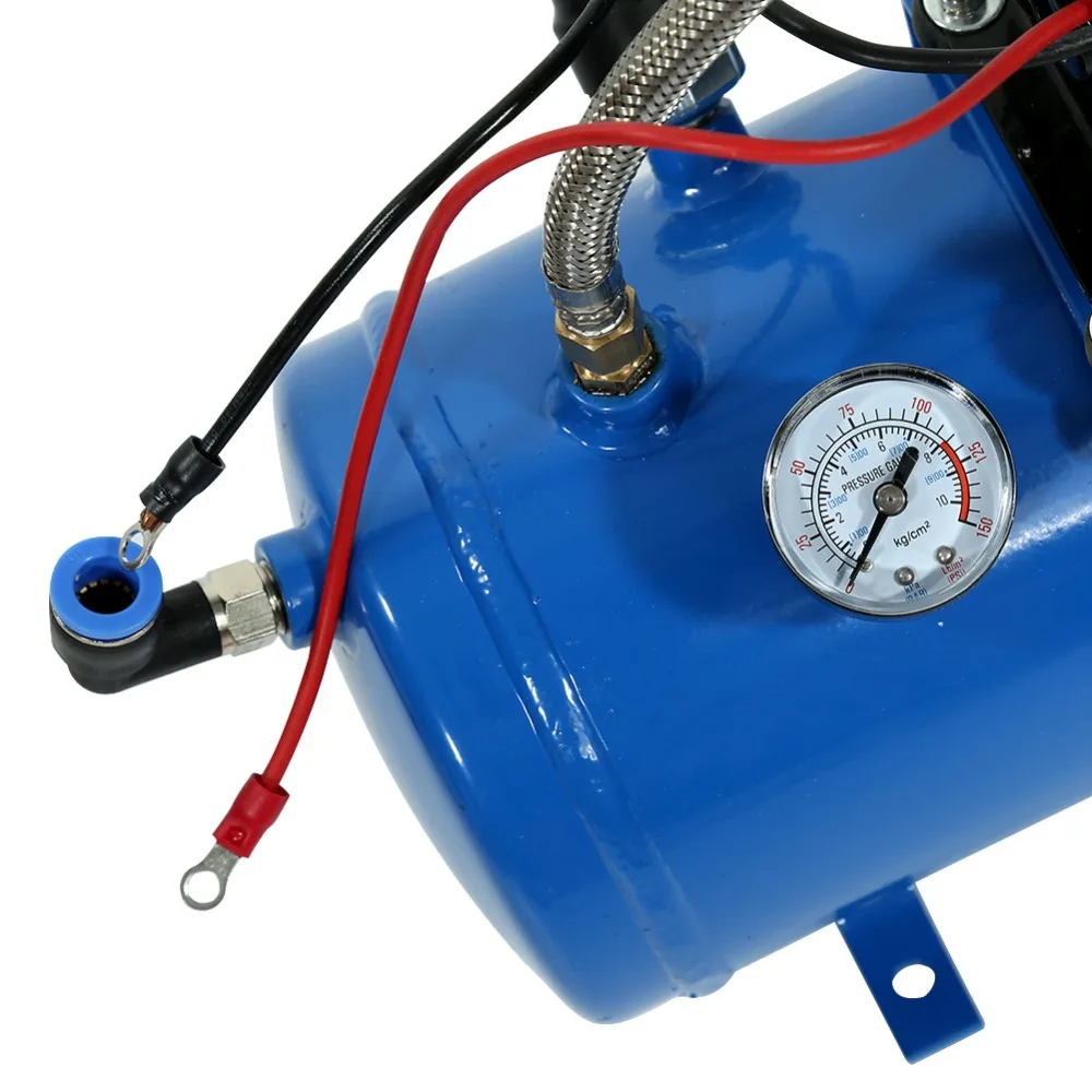 120PSI до 150PSI 12V воздушный насос компрессор с 6L для воздушного рога поезд грузовик RV