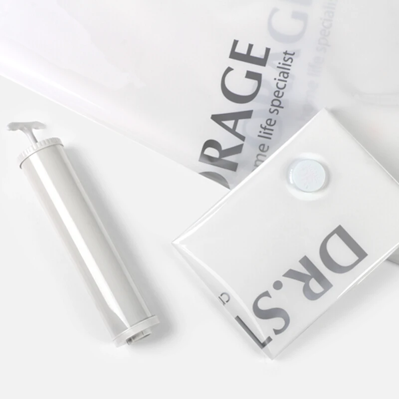 DR. STORAGE 9 ⑤ упак. вакуумные пакеты для одежды с насосом Экономия пространства