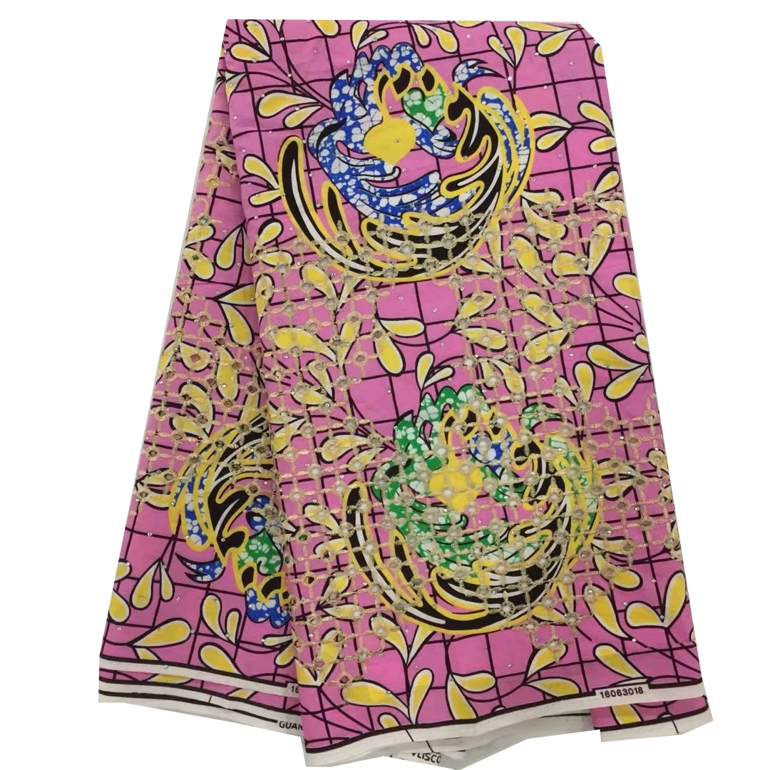 6yards hot sale african bazin riche fabric Damask Shadda Nigeria Cloth Fabric | Дом и сад