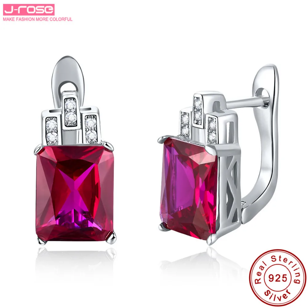 Jrose известный бренд Женские аксессуары красное свадебное кольцо серьги подвеска