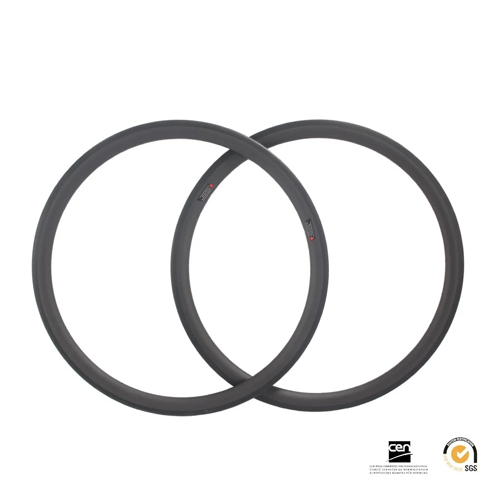 carbon cycling road racing wheelset 40mm clincher rims bicycle 20-24 holes in stock 27.25mm width | Спорт и развлечения