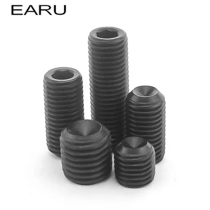 Набор винтов из нержавеющей стали 304 черная Внутренняя шестигранная Торцевая