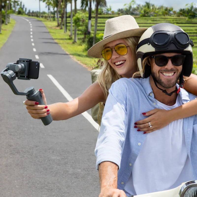 DJI Osmo мобильный 2 ручной Gimbal 3 осевой стабилизатор для телефона iPhone 8X Samsung Huawei Xiaomi