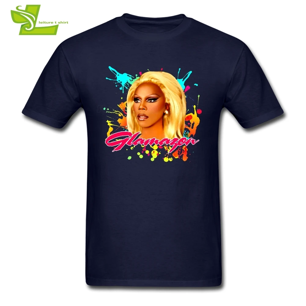 Футболка Rupauls Drag Race 1 Мужская летняя Клубная футболка из 100% хлопка мужская одежда