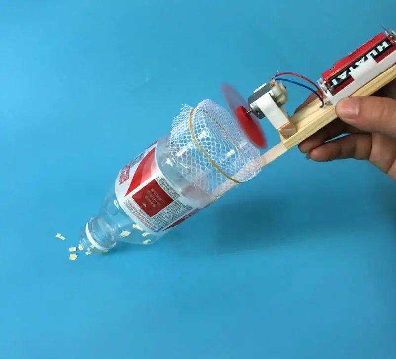 Апреля Du Творческая детская малыш научных игрушки DIY Электрический вакуумный