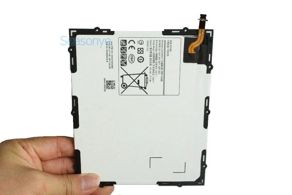 Новинка 5 шт./лот 7300 мА/ч EB BT585ABE запасная батарея для Samsung galaxy Tablet Tab A 10 1 2016 SM T585C T580
