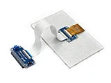 7 дюймовый DPI LCD 1024x600 разрешение IPS дисплей для Raspberry Pi Интерфейс без касания