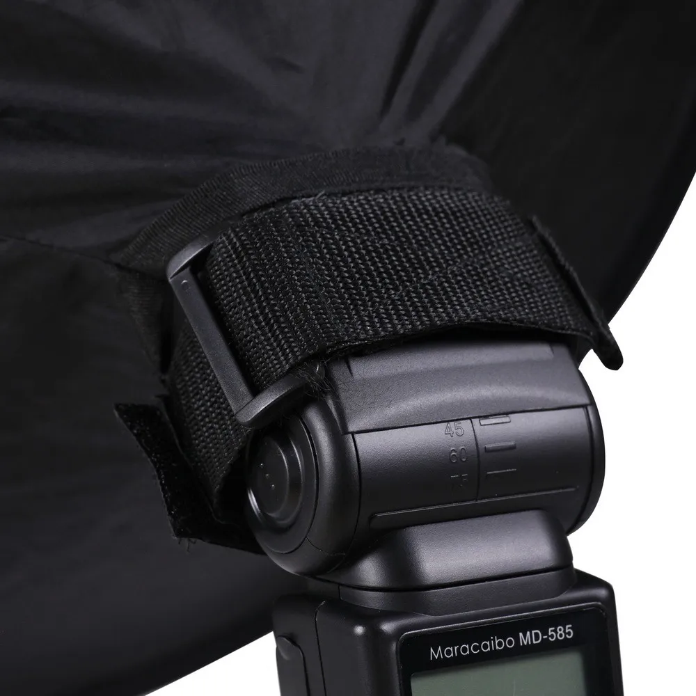Meking 45 см/17 дюймов складной рассеиватель для вспышки для Speedlite Studio Catch Light легкий фотографическое оборудование