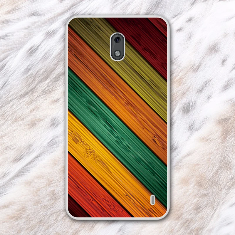 Для Nokia 2 чехол силиконовый из мягкого термопластика Мода красочные окрашенные