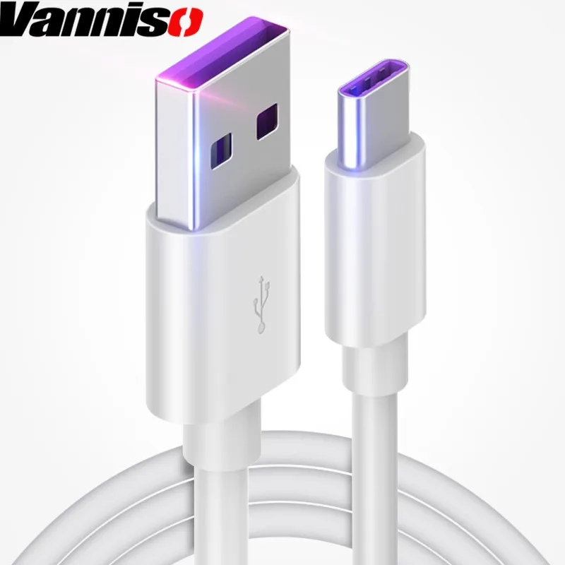 Vanniso 5A кабель для быстрой зарядки USB type c Samsung S8 S9 Plus xiaomi redmi Note 7 зарядный Huawei P30 Mate 10