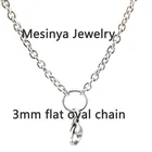 Роликовая цепь из нержавеющей стали 316L, проволока 0,8, ширина 3,0 мм, 30 дюймов, подвеска, очаровательная, плавающая стеклянная медальон, любовь, примечание, keepsake 25 шт.лот