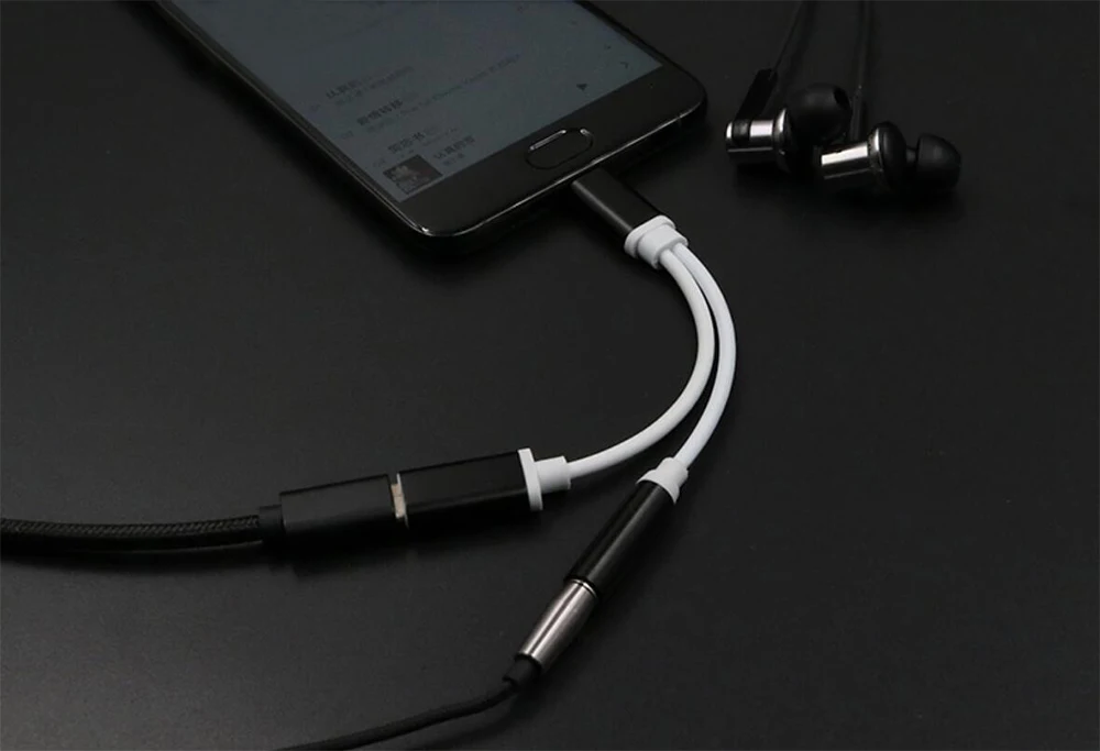 IMIDO usb type c адаптер для зарядки наушников зарядное устройство USB C Max 2 type-c