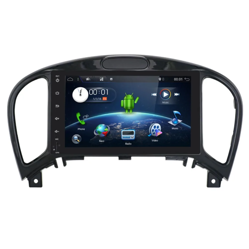 " 2 Din Android 9,0 Восьмиядерный 1024*600 автомобильный радиоприемник для Nissan Juke автомобильный аудио стерео Мультимедийный плеер 2 Гб ram 32 Гб rom